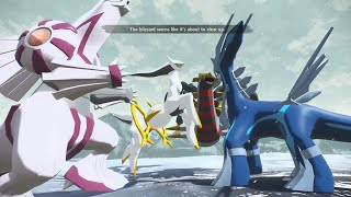 Pokémon o Filme Arceus e a Jóia da Vida  Arceus vs Dialga Palkia e Giratina  PTPT [upl. by Nabila]