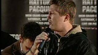 Hatton Pacquiao  Press Conference at The Trafford Centre [upl. by Eustis]