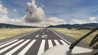 Landing in Wenatchee Washington  KEAT EAT  Pangborn Memorial Airport wenatchee landingview [upl. by Sej]