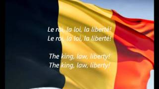 Belgian National Anthem  quotLa Brabançonnequot FRDENLEN [upl. by Lodhia656]