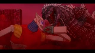 Jet Jaguar vs Godzilla Dub [upl. by Nailimixam670]