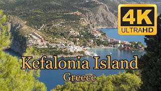 Kefalonia Island Greece 93 min in 4K [upl. by Nevar]