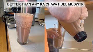 Make Your Own KaChava Huel MudWtr  Promote Mood Brain Health and Boosts Immune System [upl. by Eupheemia]