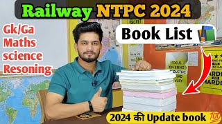 RRB NTPC EXAM BEST BOOK LIST FOR 2024 🎯 BEST BOOK FOR NTPC EXAM 🔥bestbook ntpc railwayexam [upl. by Deirdra584]