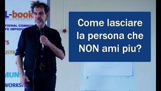 IGOR SIBALDI su come lasciare la persona che non ami piu [upl. by Aretak]