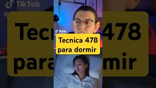 Tecnica 4 7 8 Para Dormir consejos funny humor comedia parodia comandantebebe fyp viral [upl. by Kesley]