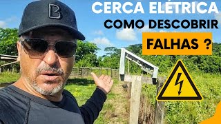 COMO DESCOBRIR FALHAS NA CERCA ELÉTRICA RURAL  VAI TRABALHAR COM CERCA DE CHOQUE VEJA ESSE VÍDEO [upl. by Oiliduab5]