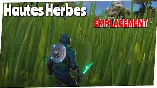 quotSe cacher dans des hautes herbes pendant 10 squot QUETES DE SAISON FORTNITE SAISON 1 CHAPITRE 3 [upl. by Teerprah517]