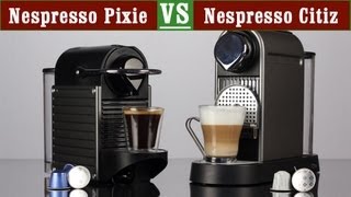 Nespresso Citiz vs Pixie [upl. by Aizitel133]