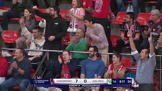 Casademont Zaragoza Highlights vs Azs Umcs Lublin [upl. by Melas523]