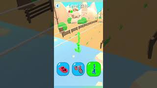 Shape Shifting 2 GAMEPLAY Level No 2246 Walkthrough  New Update Car Racing Shorts ShapeShifting [upl. by Eicarg]