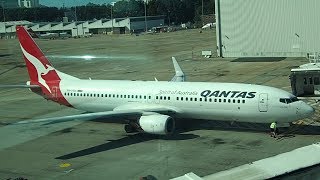 Qantas Business Class Sydney to Coolangatta Gold Coast [upl. by Nahsor603]