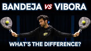 BANDEJA VS VIBORA WHAT ARE THE DIFFERENCES [upl. by Adnuhser652]