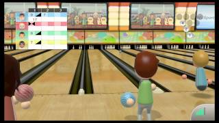 Wii Sports Club initial start and online bowling [upl. by Sateia93]