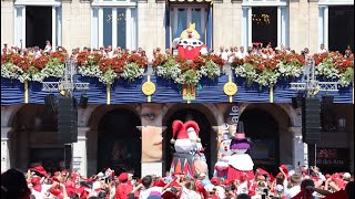 REVEIL DU ROI LEON  FÊTES DE BAYONNE Journée des Enfants [upl. by Kyl]