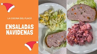 Recetas Navideñas  Ensaladas  La Cocina Del Flaco [upl. by Rangel]