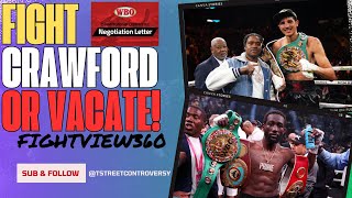 WBO ORDERS Fundora vs Crawford April 25th DEADLINE or PURSE BID Sebastian VACATES For Spence [upl. by Otsedom]