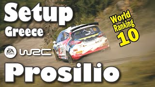 EA Sports WRCWRC3 Acropolis Rally Greece Prosilio SetupRank 10Ford Fiesta Rally 3 [upl. by Anastase]