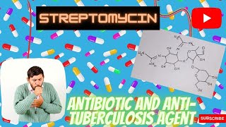 Streptomycin  Structure  Doses  MOA  Uses  Sideeffects  antibiotics antituberculosis [upl. by Narhem]