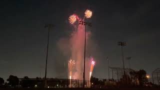 Cerritos Spring Festival FireworksDrone show [upl. by Hendry]