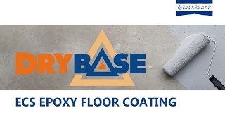 How to paint garage floor with Drybase Epoxy Floor Coating [upl. by Eikceb442]