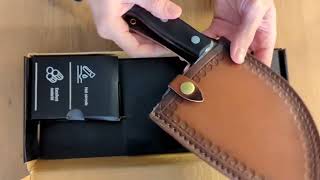 XYJ 6 7’’ Serbian Chef Knife Unboxing [upl. by Iegres555]