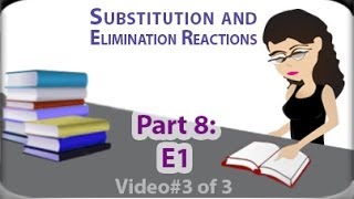 E1 vid 3 of 3 Unimolecular Beta Elimination With Hydride Shift and Zaitsevs Rule [upl. by Anircam]