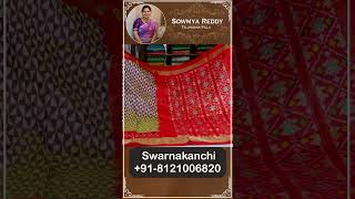 Bridal Red Ikkat pattu saree [upl. by Malaspina]