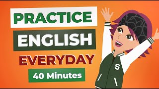 English Conversation Practice  Daily Use English Sentences [upl. by Ened]