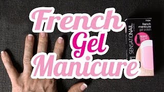 Sensationail Gel French Manicure Review amp Demo [upl. by Yentrac836]