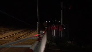 Watlington Road Level Crossing Norfolk Wednesday 30012019 [upl. by Anij781]