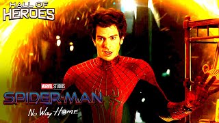 Andrew Garfield Appears  SpiderMan No Way Home  Hall Of Heroes [upl. by Crissy]