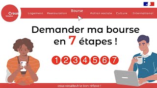 Ma demande de bourse en 7 étapes [upl. by Stamata508]