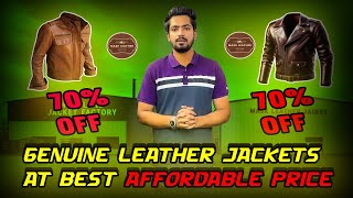 LEATHER JACKET AT AFFORDABLE PRICE  JAFRABAD LEATHER JACKET delhi [upl. by Asilram357]