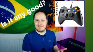 Zexrow Xbox 360 Third Party Controller Review [upl. by Elleinnod47]