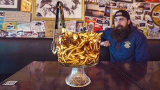 THE PUNCHBOWL POUTINE THAT ONLY ONE PERSON HAS EVER FINISHED  BeardMeatsFood [upl. by Atiuqahs]