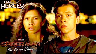 Peter Tells MJ That He Is SpiderMan  SpiderMan Far From Home  Hall Of Heroes [upl. by Bruce]