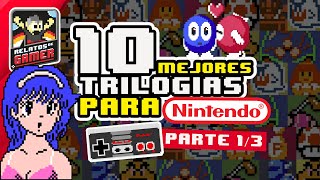 TOP 10 trilogías para la NES  Parte 13 [upl. by Analiese]