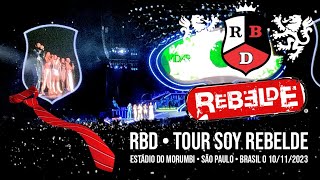 RBD Soy Rebelde Tour • São Paulo • Brasil • 13112023 • Estádio do Morumbi • RBD show completo [upl. by Tutt]