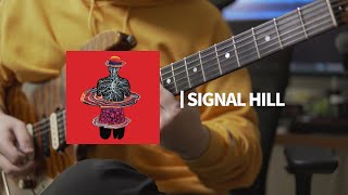 INTERVALS  quotSIGNAL HILLquot Guitar Cover Official Backing Track [upl. by Eitra]