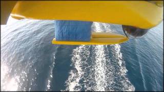 UAV Fulmar Aerovision 2010 Sea Landing [upl. by Leyameg]