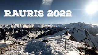 Austria Rauris Full Track Top to Bottom Snowboarding 2022 [upl. by Anitnemelc]