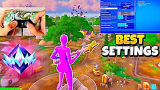 Fortnite PS5 Ranked Handcam Gameplay  BEST Controller Linear SETTINGS [upl. by Dine953]