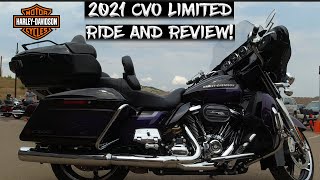 2021 Harley Davidson CVO Limited Ride and Review [upl. by Thoer]