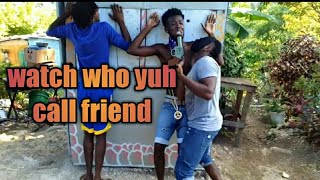 Watch who yuh call friend ADJ Comedy TV [upl. by Nocaj237]