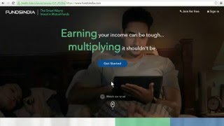 FundsIndias Dashboard Demo [upl. by Iasi94]