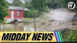 Tropical Storm Rafael Flood Parts of Clarendon  Adverse Flooding in Parts of St Thomas [upl. by Anirbaz]