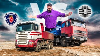 STEYR kontra SCANIA 👉👈 różne roczniki inne skrzynie  ta sama robota [upl. by Manbahs]