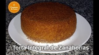 Torta de Zanahorias Casera con Harina Integral [upl. by Boak]