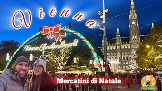 MERCATINI DI NATALE A VIENNA 🇦🇹🎄Vlog2024 [upl. by Jaeger675]